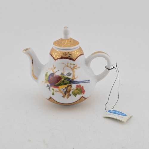 Miniature teapot collection - teapot,