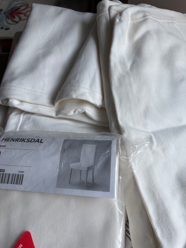 Ikea henriksdal white chair - ikea,