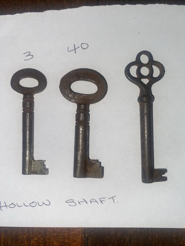 Vintage hollow shaft keys - vintage,