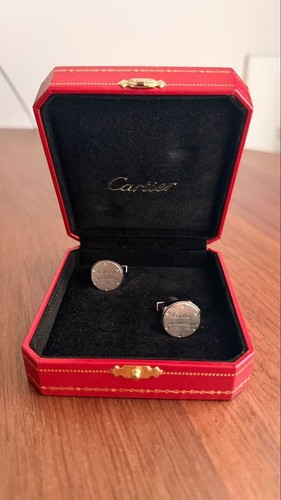Cartier cufflinks 925 sterling - cartier,