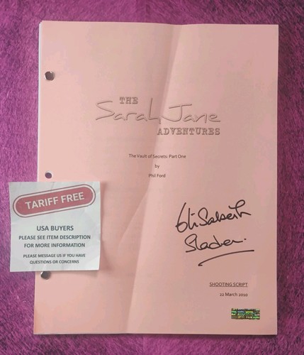 Elisabeth sladen hand signed - elisabeth,