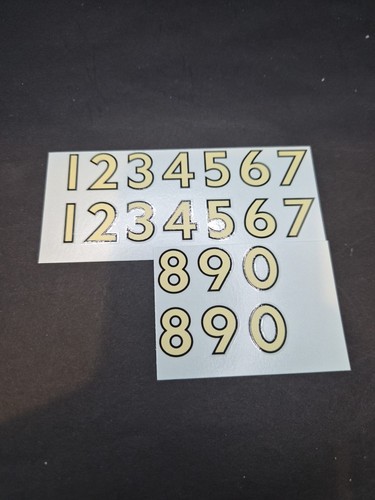 Gauge cab side number - br,