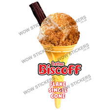 Biscoff Flake Scoop Single