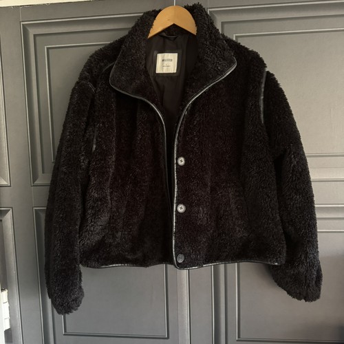 Ladies hollister black faux - hollister,
