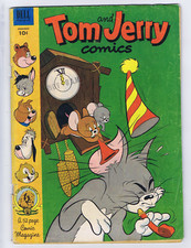 Tom & Jerry Comics #102 Dell