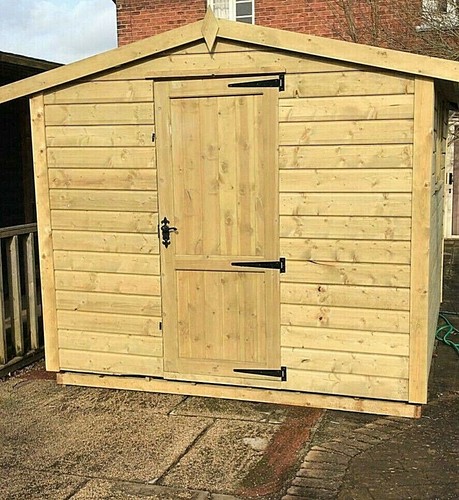 10x6 wooden shed 20mm heavy - 10x6,