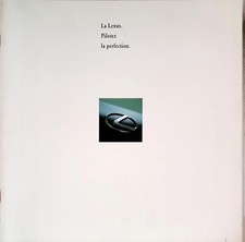 Lexus LS400 Brochure 1993 CH