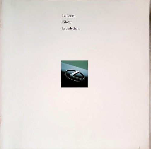 Lexus ls400 brochure 1993 - ls400, ch