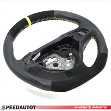 Flattened alcantara steering - alcantara,