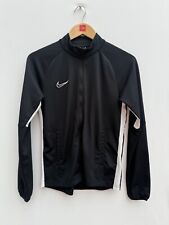Nike Full Zip Track Jacket AO0794 Embroidered Swoosh Black White Youth Size XL