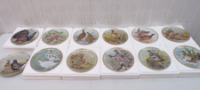Game Birds Of The World Plates 9" Franklin Mint Collector Plates Complete Set