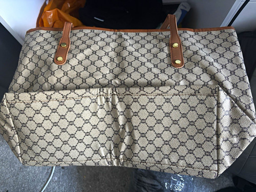 Gucci canvas beige brown - gucci,
