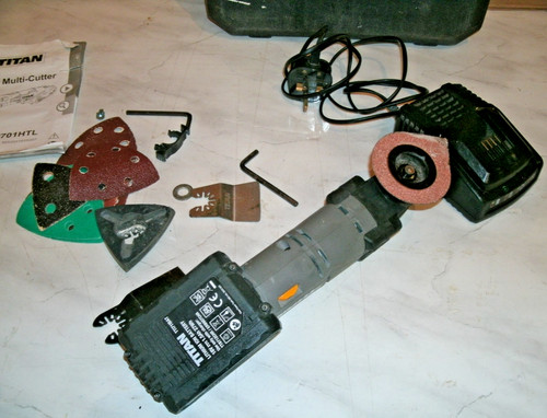 Titan ion 18v multi - li-ion, cutter