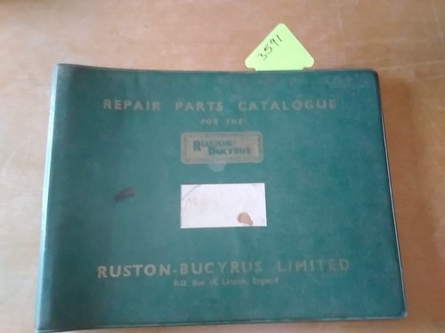 Ruston bucyrus excavator - bucyrus,