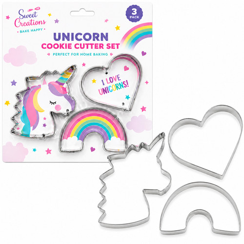 Unicorn cookie cutters - cutters, pack