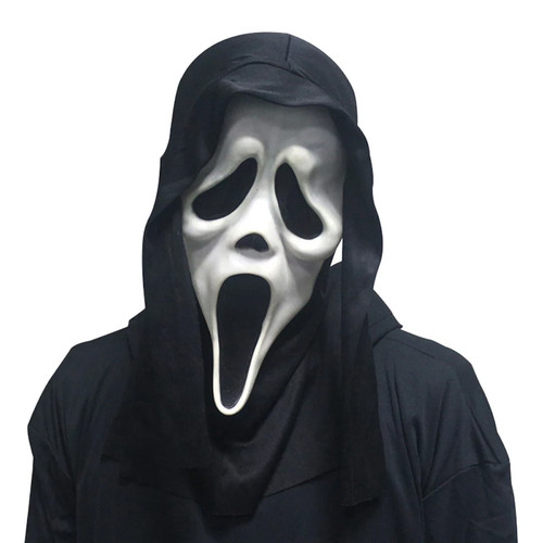 Scream ghost face mask hood - scream,