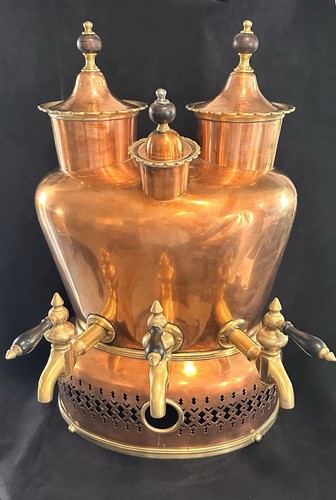Copper tea urn samovar 3 - tea,