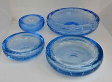 Whitefriars 4 Sizes of 9099 in Sapphire Blue