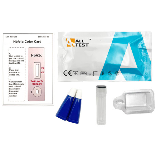 Diabetes test kit - (hba1c, test)