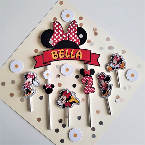 Cake topper minnie mouse 10 - mouse,