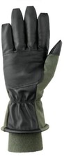 NEW GENUINE US HAU-15/P SAGE GREEN COLD WEATHER NOMEX FLYERS COMBAT GLOVES. XS.