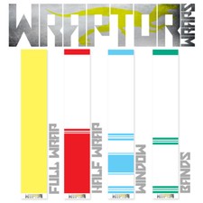 Archery Arrow Wraps - Wraptor Wraps Standard Colour Print - 13pk