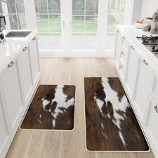 Cow Print Rug,Cowhide Kitchen