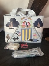 Ciccia By Radley Blue Leather Multiway Bag Punch/Judy,Dust Bag,Polish BNWOT 