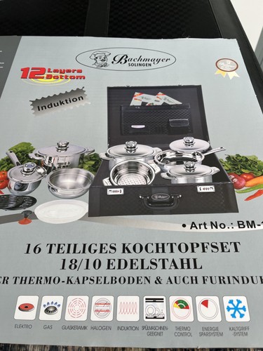 Staibless steel cookware - , set