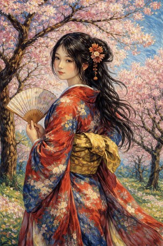 Japanese cherry blossom - japanese,