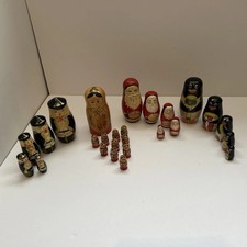 Job lot russian dolls x - lot,