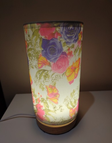 Desk lamp flower - flower, pattern