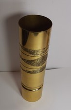 Vintage Brass Vase Design