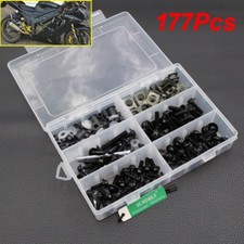 Black Fairing Bolts Screws
