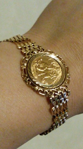 22ct gold half sovereign - ***22ct,