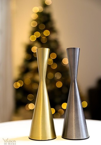 Modern hourglass candle - hourglass,