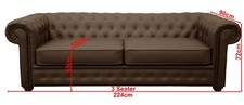 Chesterfield 3+2 Seater Sofa