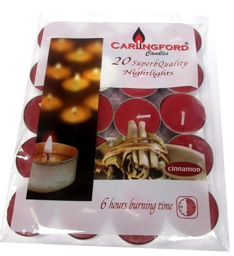 Scented tea lights - scented, candles