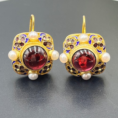 Rhodolite garnet gold - garnet,