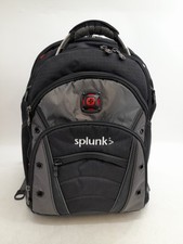 Wenger Synergy 16" Laptop Backpack Black Grey (600635) Splunk Version