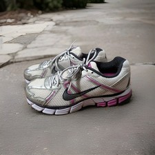 Nike Air Zoom Pegasus 26 Womens Pink White Running Shoes Sneakers Size 8.5 RUN