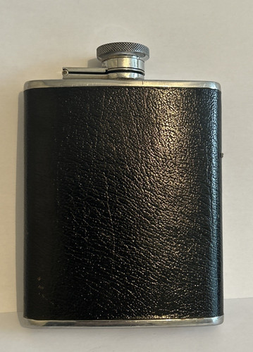 Hip flask black - hip, flask-black