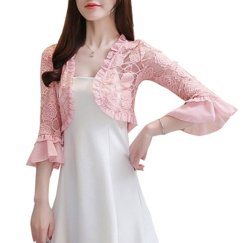 Womens short coat sleeve - coat, 3/4