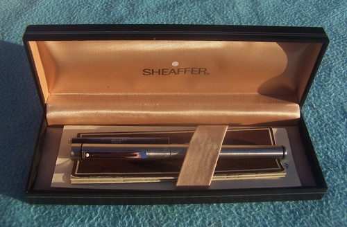 Vintage boxed sheaffer targa - boxed,