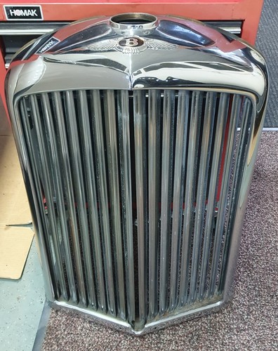 Bentley mkv1 chrome radiator - mkv1,