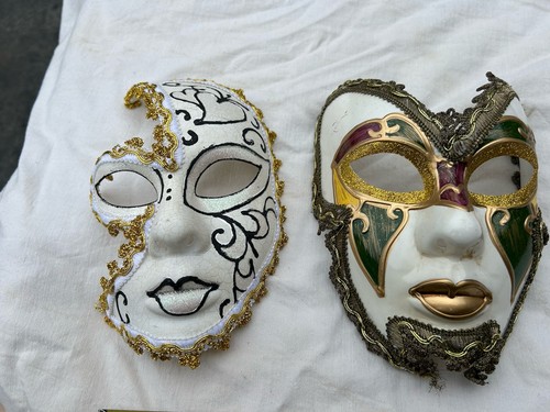 Pair venetian masquerade - venetian,