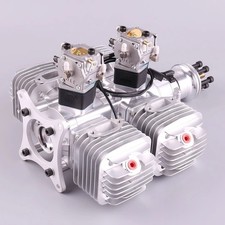 Latest DLE222 222Cc Gasoline Engine For Rc Airplane 21.5HP/7500RPM Nib kp