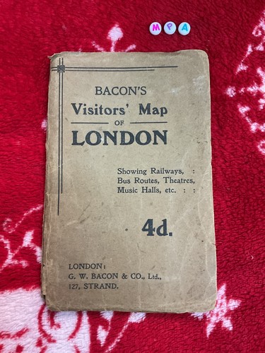 Rare vintage antique map - antique,
