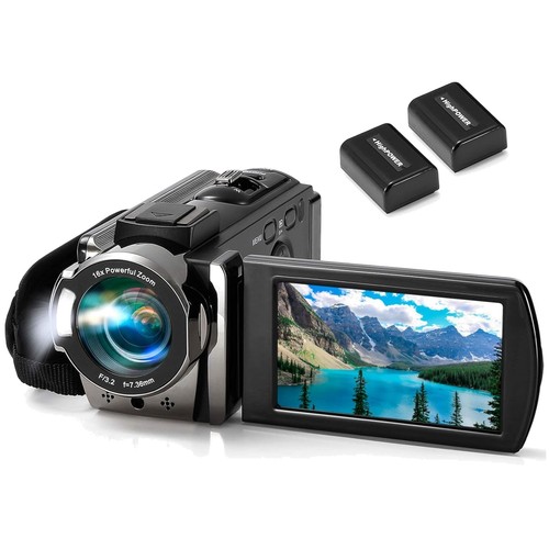 Compact 1080p camcorder 16x - compact,