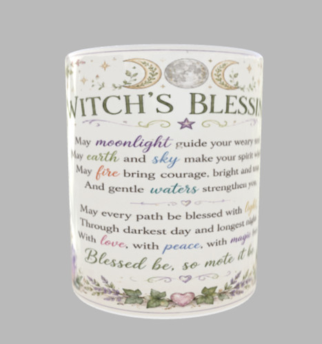 Witch blessing mug blessed - witch's,